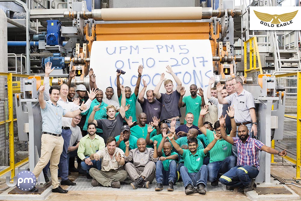 UPM 10 000 ton milestone