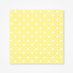 Hearts Dots Yellow